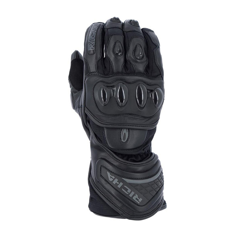 1105100101-100RXL00 RICHA WARRIOR EVO GLOVES BLACK XL WARRIOR EVO GLOVES BLACK XL Gloves 