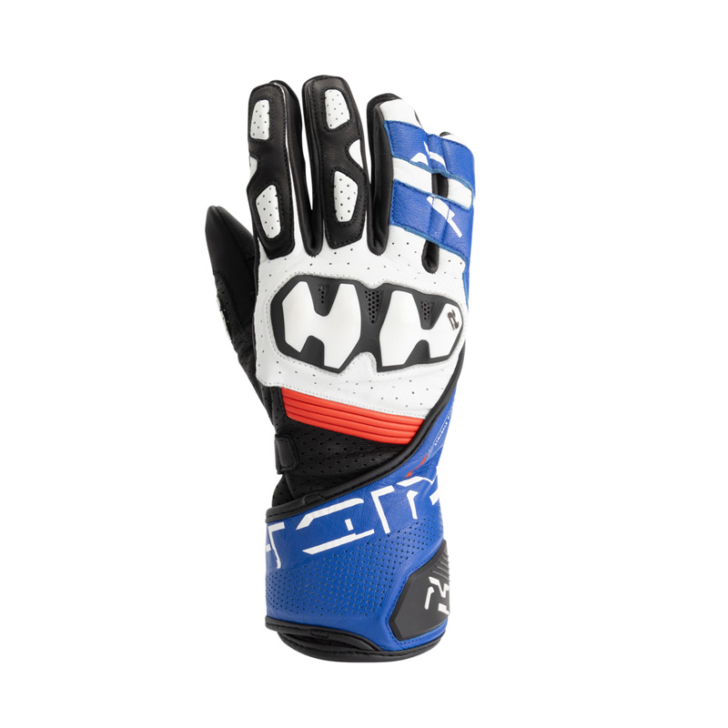 1105100116-530RXL00 RICHA RS-86 GLOVES BLUE/RED XL RS-86 GLOVES BLUE/RED XL Gloves 
