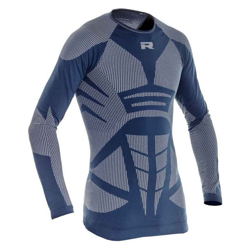 1108400006-500RXL00 RICHA UNDERSHIRT LONG SLEEVES (SUMMER) BLUE XL UNDERSHIRT LONG SLEEVES (SUMMER) BLUE XL Technical Underwear 